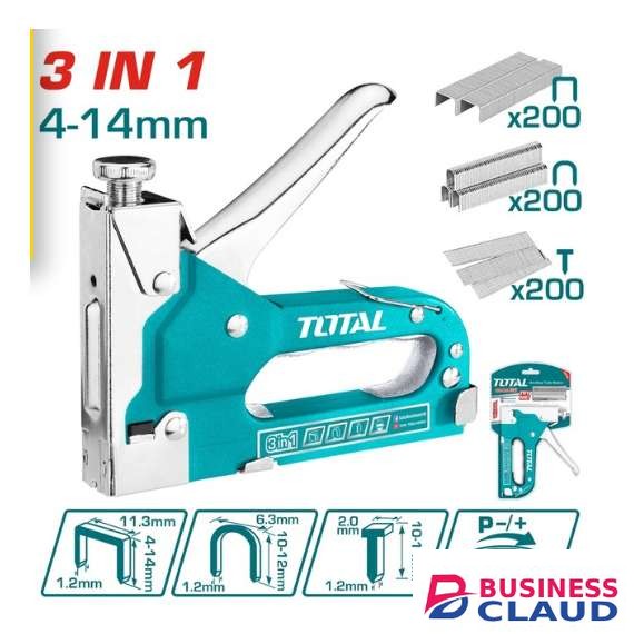Total THT31143 3 In 1 staple gun