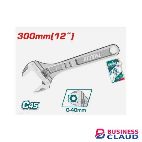 Total THT1010153 375mm 15″ Adjustable wrench