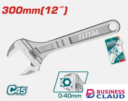 Total THT1010153 375mm 15″ Adjustable wrench