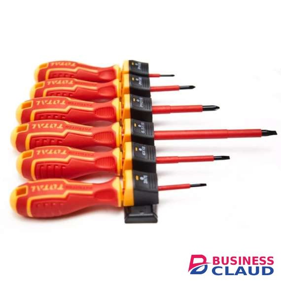 Total THTIS566 6 Pcs insulated screwdriver set