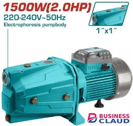 Total TWP315006 1500W 2.0HP Water pump