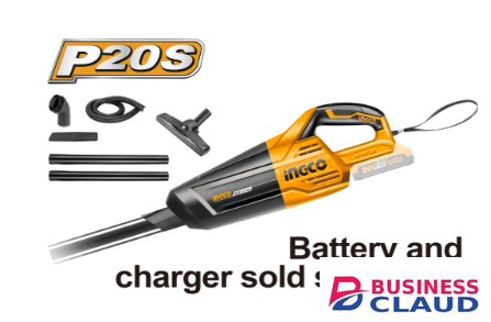 Ingco CVLI2001 20V LI-ION Cordless Vacuum Cleaner