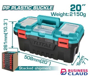 Total TPBX0201 20″ Plastic tool box