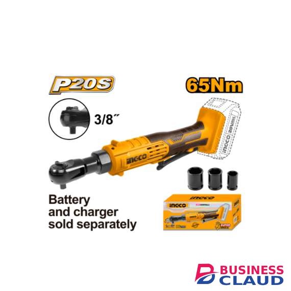 Ingco CDRLI2060151 20V LI-ION Cordless Drive Ratchet