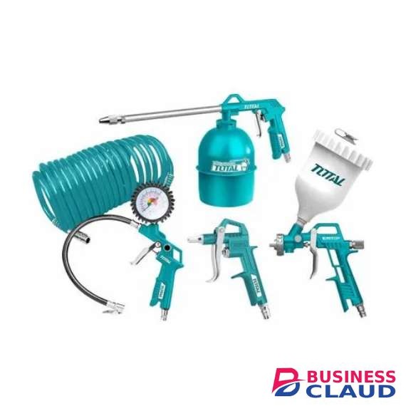 TOTAL TATK053 5 PCS AIR TOOLS SET