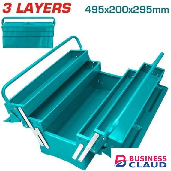 Total THT10701 495x200x295mm 3 Layers Tool box