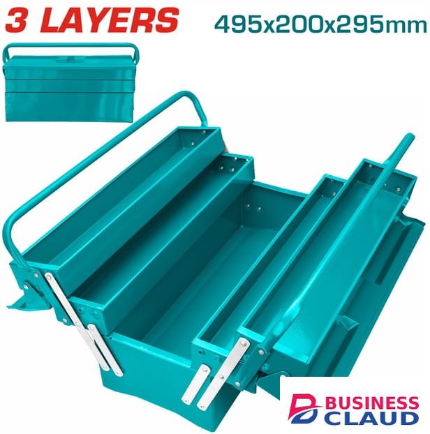 Total THT10701 495x200x295mm 3 Layers Tool box