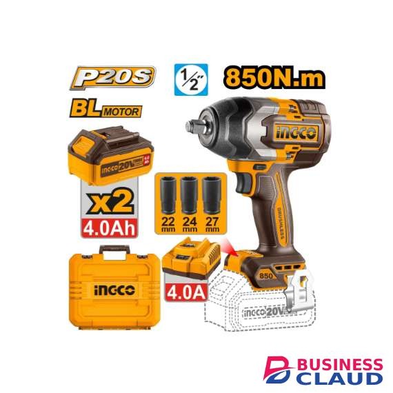 Ingco CIWLI2085 Cordless Impact Wrench