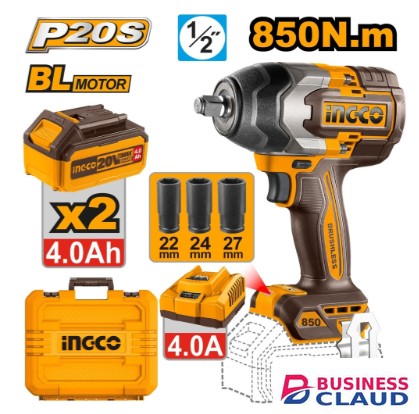 Ingco CIWLI2085 Cordless Impact Wrench