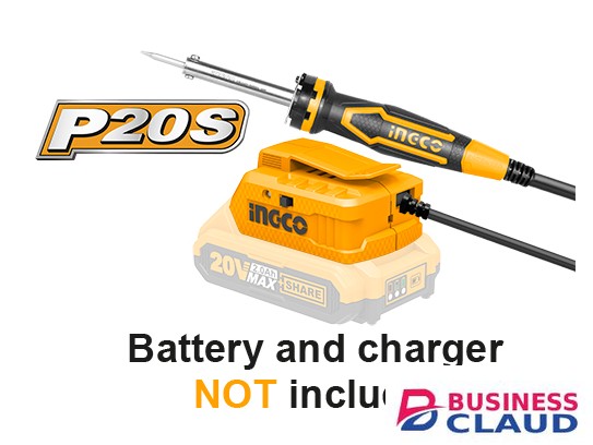 Ingco CSILI2001 20V LI-ION Cordless Soldering Iron