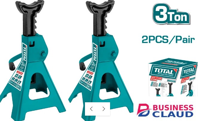 Total THJS0301 pair 3Ton Jack stand