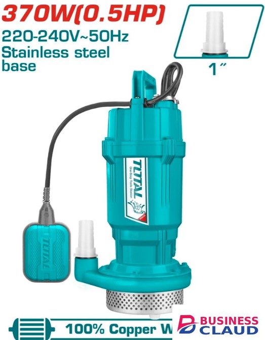 Total TWP63706 370W 0.5HP Submersible Water pump