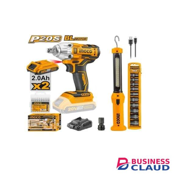 Ingco COSLI23011 20V LI-ION 2pcs Cordless Combo Kit