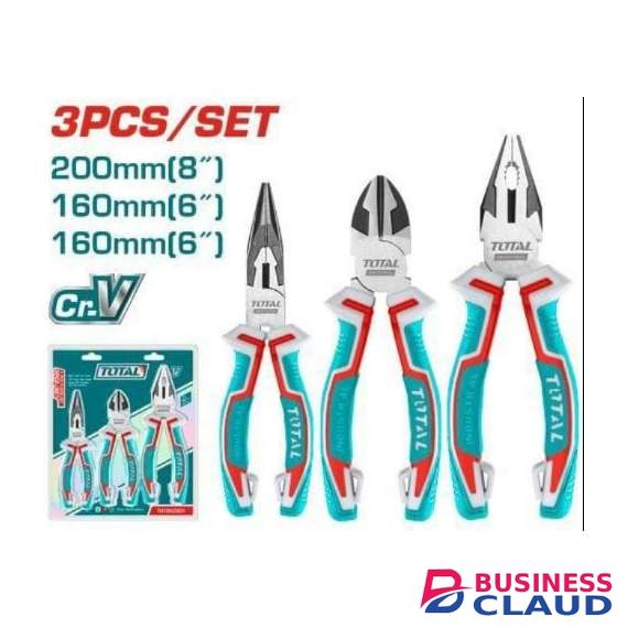 Total THT2K0301 3 Pcs pliers set
