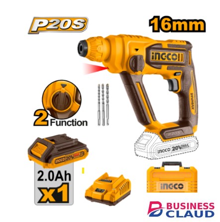 Ingco CRHLI201681 L-ION Rotary Hammer