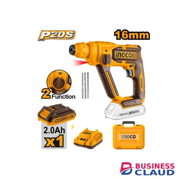 Ingco CRHLI201681 L-ION Rotary Hammer