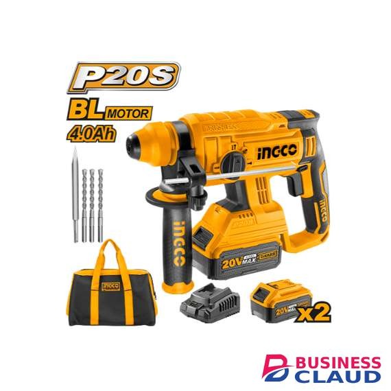 Ingco CRHLI22012 LI-ION 20V Rotary Hammer