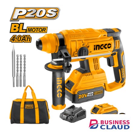 Ingco CRHLI22012 LI-ION 20V Rotary Hammer