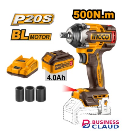 Ingco CIWLI2050TM Cordless Impact Wrench