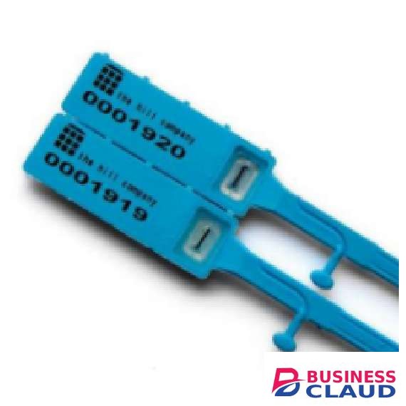 Security Container Seal Sequiensial Numbered 5Mm Sky Blue