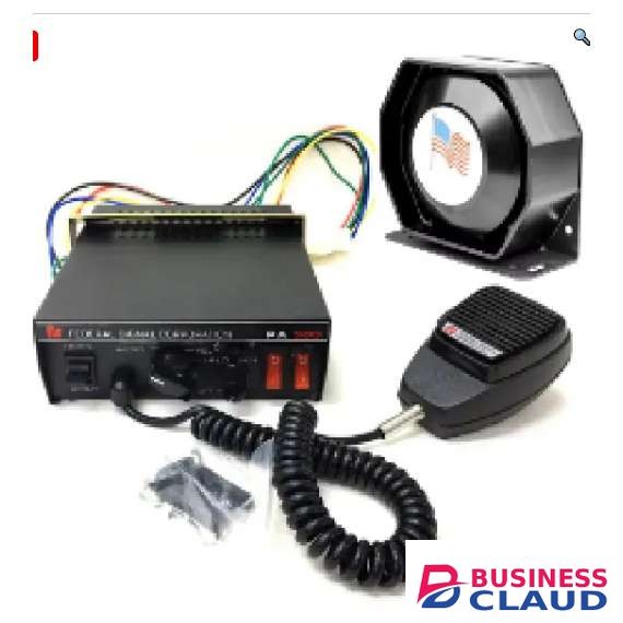 Vehicle PA300I 100W 11-16Vdc W/Pa Siren System