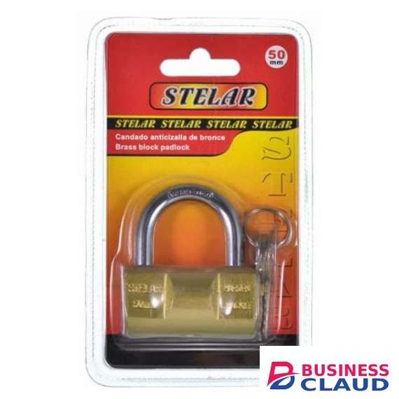 Stelar 50Mm Brand Padlock