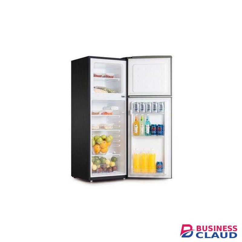 VON Refrigerator- 138 Litres Double Door Fridge + Fridge Guard