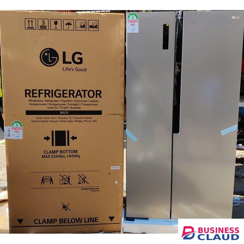 LG SIDE BY SIDE FRIDGE 519LITRES NO FROST refrigerator