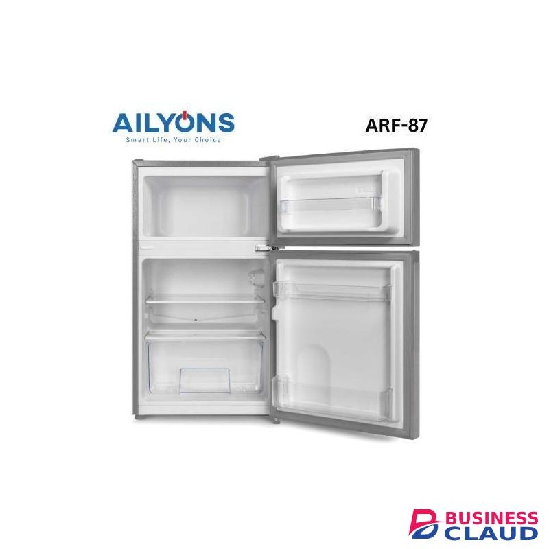 AILYONS 2 Doors mini fridge Double Door refrigerator