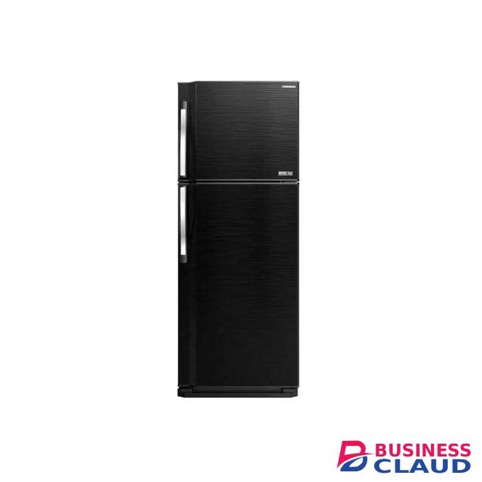 Tornado No Frost Refrigerator 386Ltr Double Door Refrigerator Top Mounted Freezer Silver Ag+ Nano Deodorizer Filter Energy Efficient - 3yr Warranty Made in Egypt