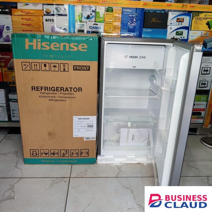 Hisense Refrigerator-REF094-DR 94litres single door fridge -silver
