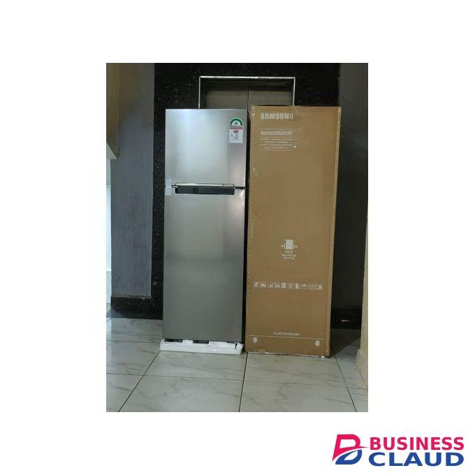 Samsung Fridge, Top Mount Freezer 2 Door, No Frost, 253L, INVERTER Compressor, Coolwall Refrigerator Section, Silver