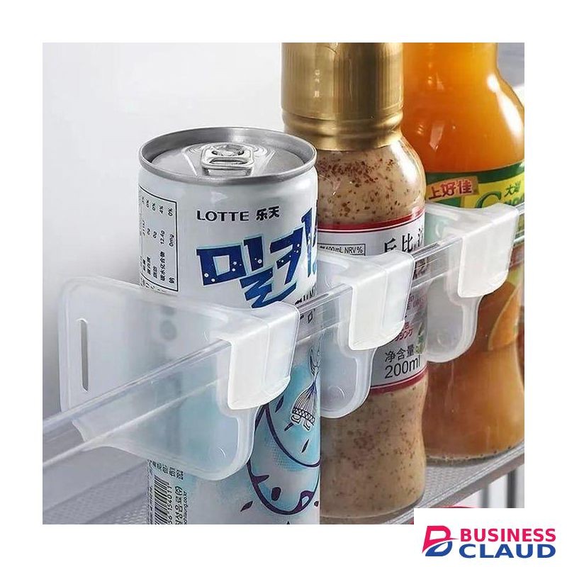 10 Pcs Refrigerator Inner Door Compartment Anti-Dumping Layered Partition