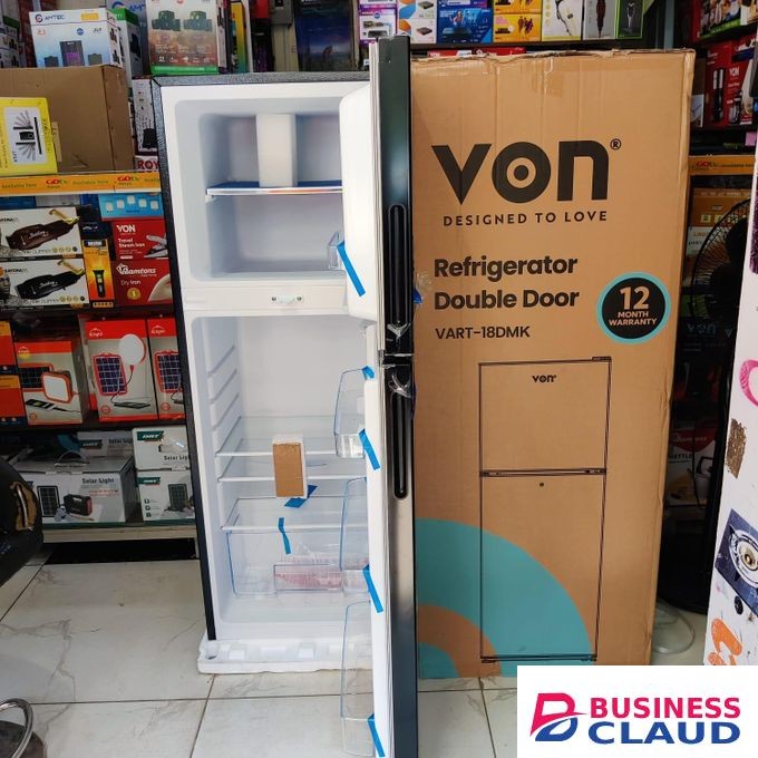 VON 138l Large refrigerator double door
