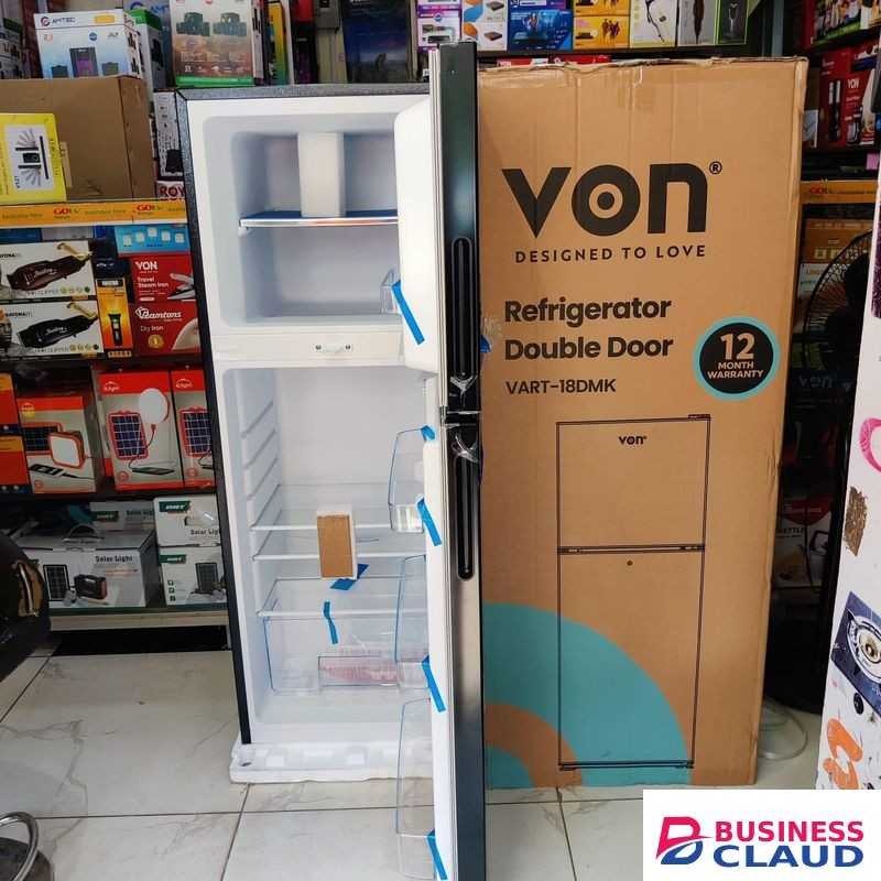 VON 138l Large refrigerator double door