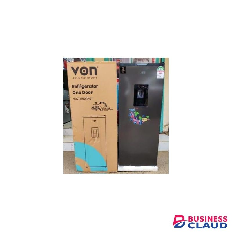 VON 176 litres With Dispenser Single Door refrigerator