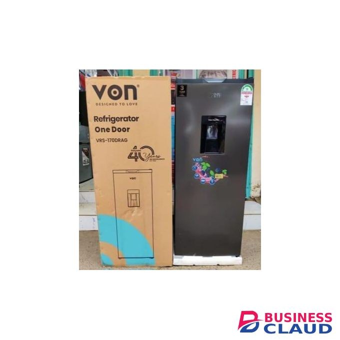 VON 176 litres With Dispenser Single Door refrigerator
