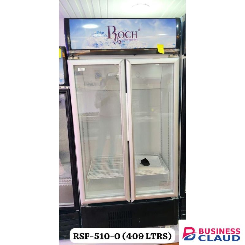 ROCH 505-LITRE VERTICAL SHOWCASE REFRIGERATOR (RSF-680-O, SIDE-BY-SIDE)
