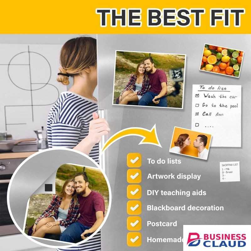 110Pcs Square Magnetic Tape Strip with Adhesive Backin One Side Self Adhesive on The Other Side for Fridge Organisation,Art Project,Classroom