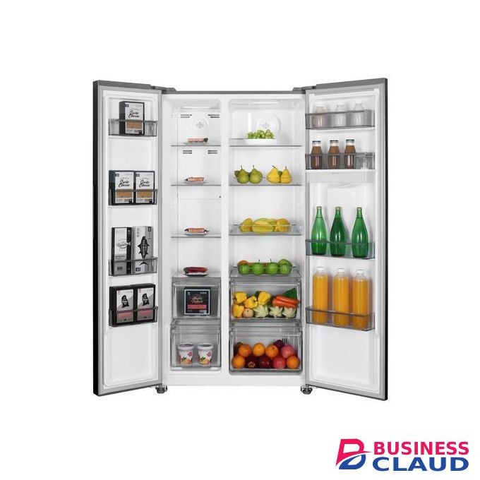 INVERTER Compressor with water Dispenser refrigerator Silver