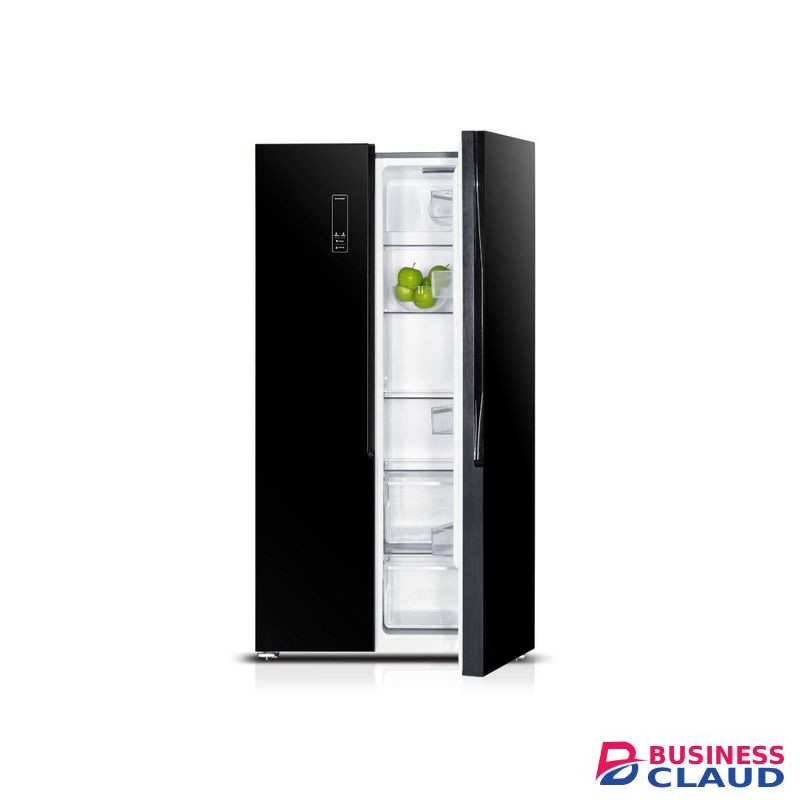 Bruhm 521L Side By Side No Frost Refrigerator (BFX-529ENG) Grey (1YR WRTY)