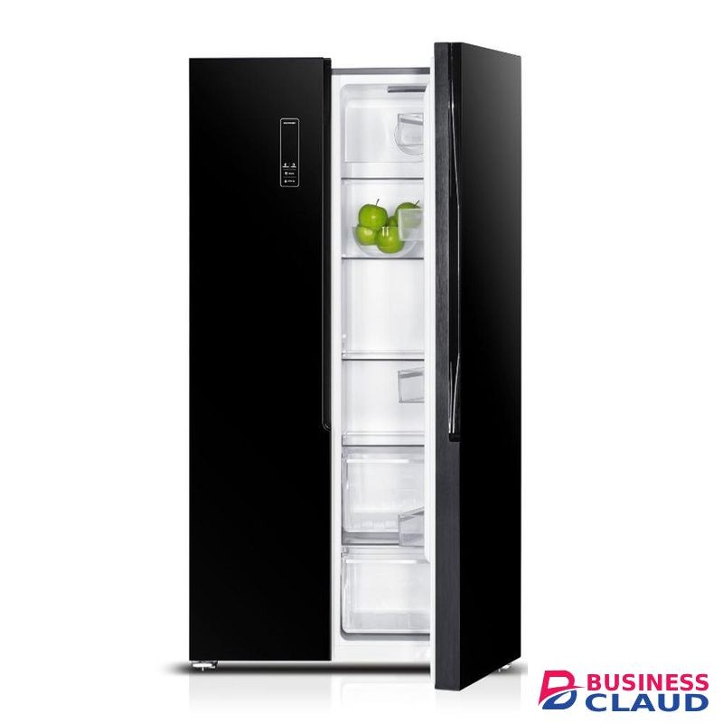 Bruhm 521L Side By Side No Frost Refrigerator (BFX-529ENG) Grey (1YR WRTY)