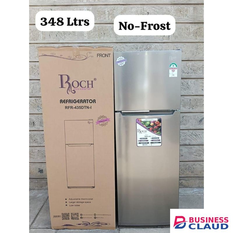 Roch Refrigerator 2 Door No Frost 348 Litres RFR-435-DT-I