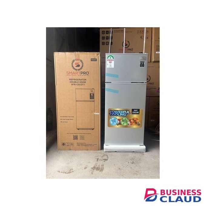 Smart Pro Pro 95L Double Door Refrigerator - SFR-125-DT-I (5YRS WARRANTY FOR COMPRESSOR)