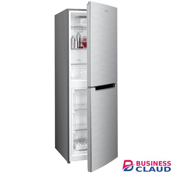 Beko BAD 530 253L Bottom Freezer Refrigerator – No Frost, Inox Finish