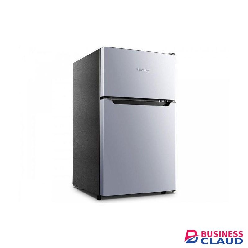 Hisense 91 Liters Refrigerator,Double Door, Low Noise, Durable Cooling (2 Years Warranty)+FREE GIFTS (2YRs WRTY)