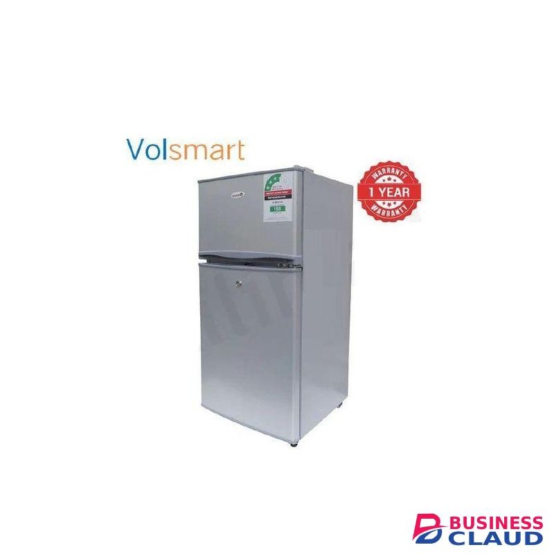 VOLSMART BCD-108,108L Double Door Refrigerator With Door lock & keys +1 YEAR WARRANTY