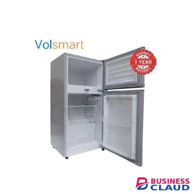 VOLSMART BCD-108,108L Double Door Refrigerator With Door lock & keys +1 YEAR WARRANTY