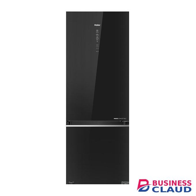 Haier 346L No Frost Magic Convertible Bottom Mount Refrigerator (HRB-3664PKG) -Black (2YRs WRTY)