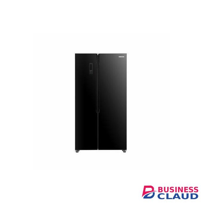 Bruhm 436L Side By Side No Frost Refrigerator (BFX-450ENG) Black (1YR WRTY)